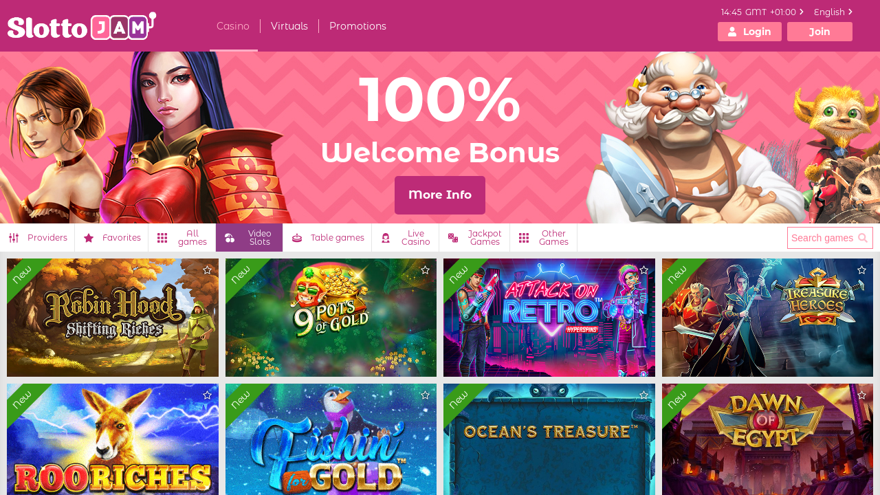 SlottoJam Casino Screenshot SlottoJam Casino Screenshot