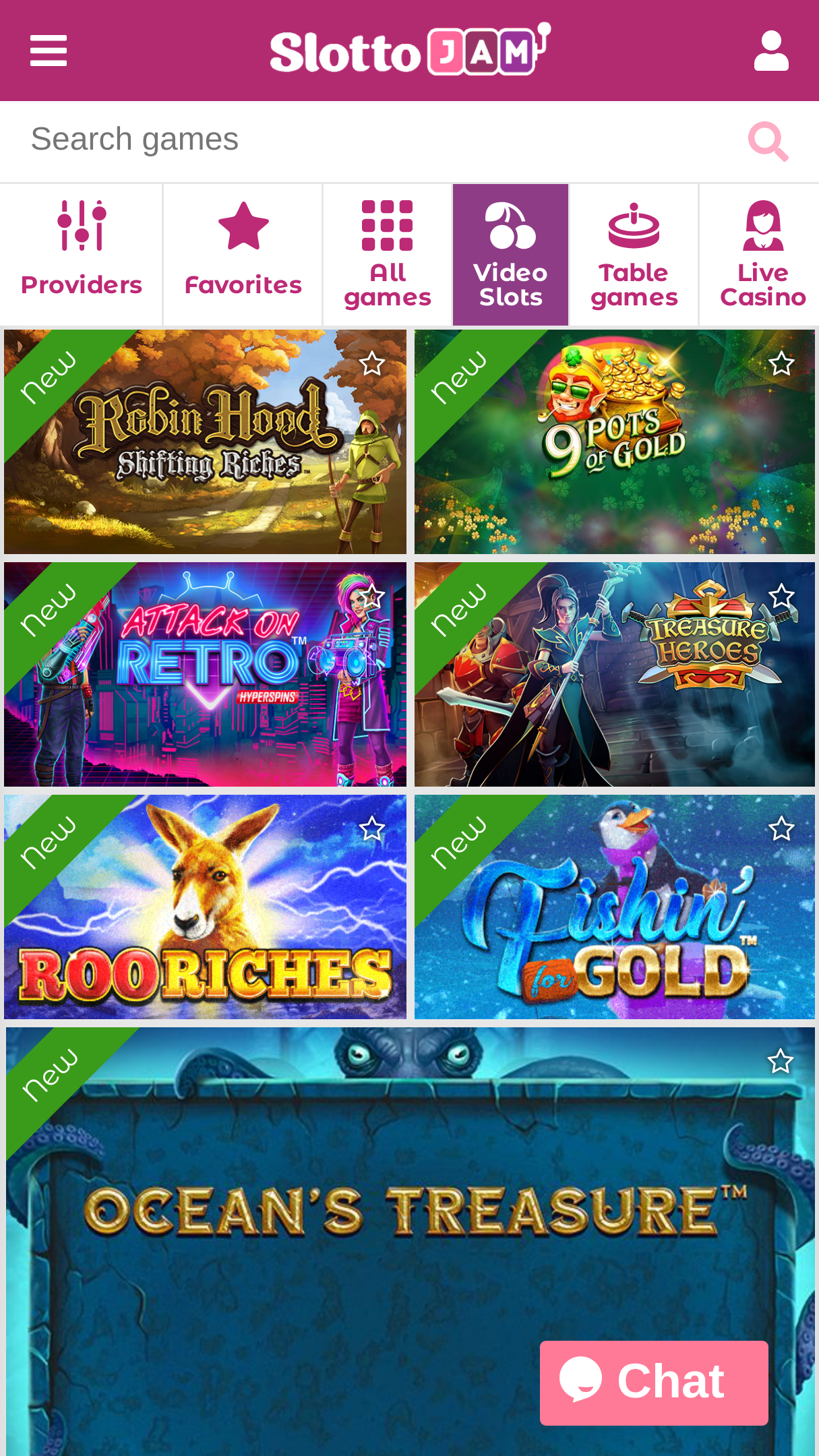 SlottoJam Casino Screenshot SlottoJam Casino Screenshot