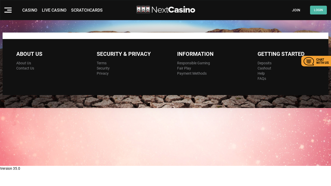 NextCasino Screenshot NextCasino Screenshot