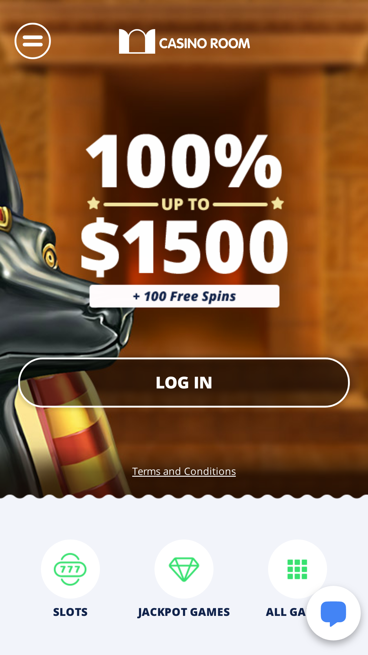 Casino Room Screenshot Casino Room Screenshot