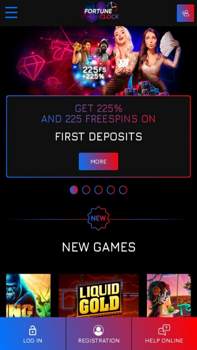 Fortune Clock Casino Screenshot Fortune Clock Casino Screenshot