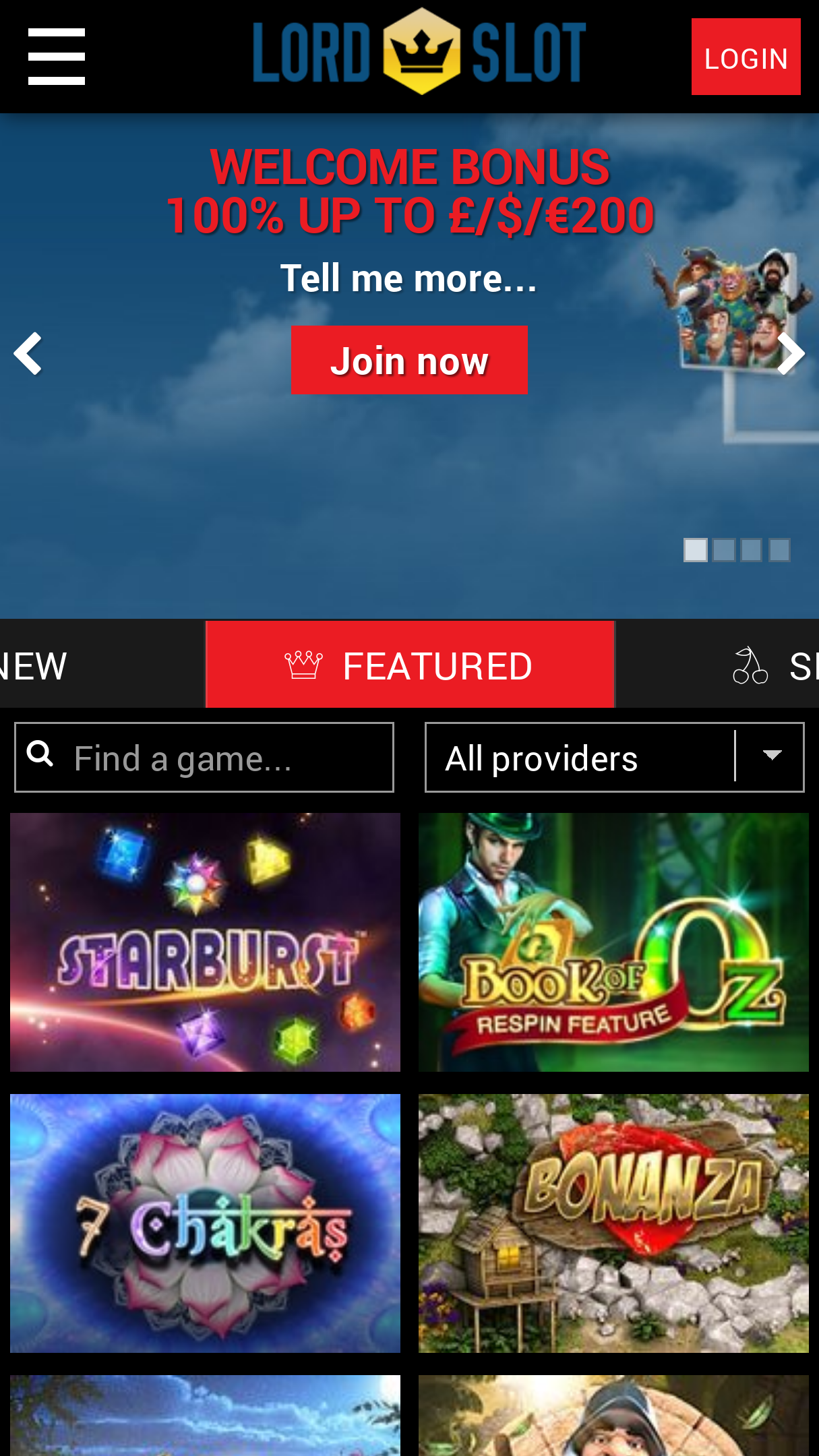 LordSlot Screenshot LordSlot Screenshot