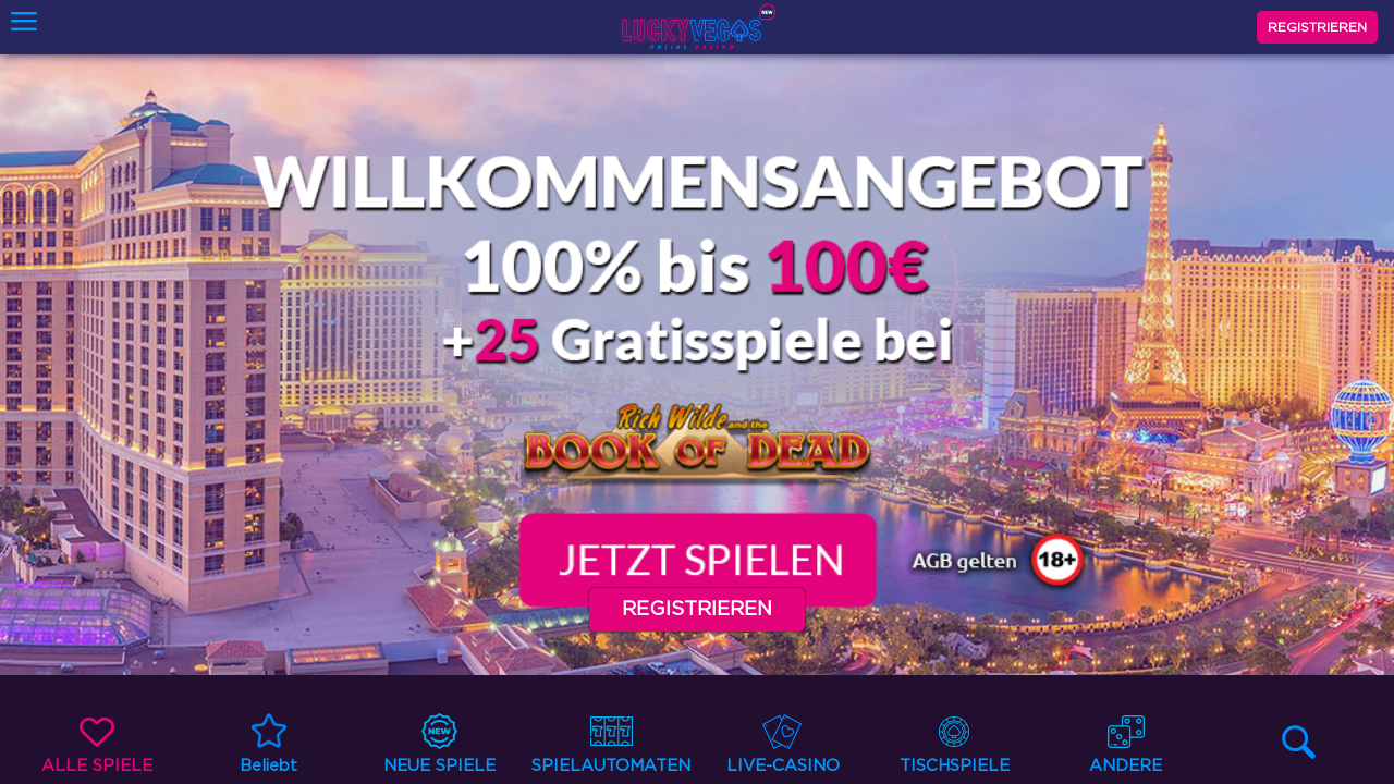 Lucky Vegas Casino Screenshot Lucky Vegas Casino Screenshot
