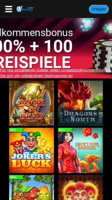 Winnings.com Screenshot