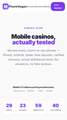 Phone Vegas Screenshot