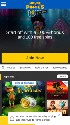 House of Pokies Screenshot