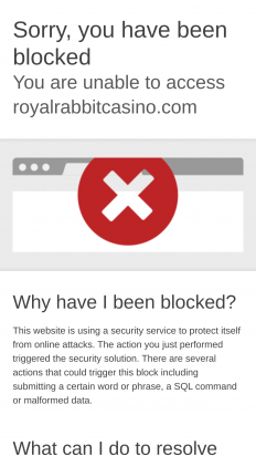 Royal Rabbit Casino Screenshot