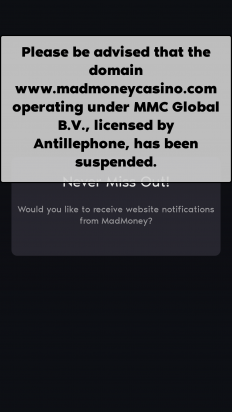 Mad Money Casino Screenshot