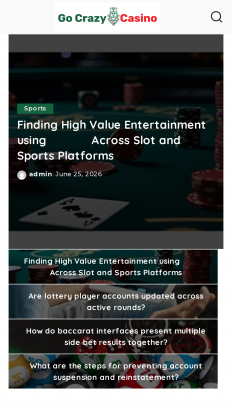 GoCrazy Casino Screenshot