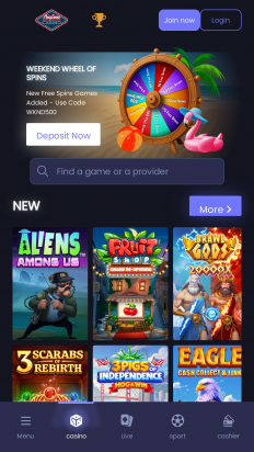 Anytime Casino Screenshot
