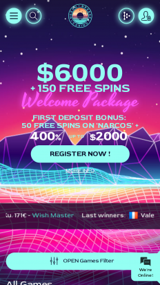 Ocean Breeze Casino Screenshot