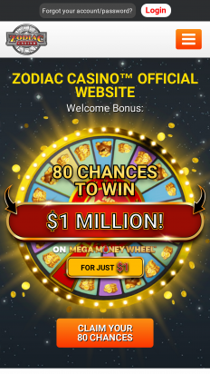 Zodiac Casino Screenshot Zodiac Casino Screenshot