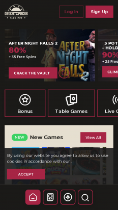 OrientXpress Screenshot