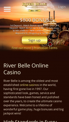 River Belle Casino Screenshot