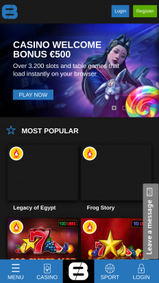 ExclusiveBet Screenshot
