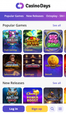 Casino Days Screenshot