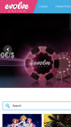 EvolveCasino Screenshot