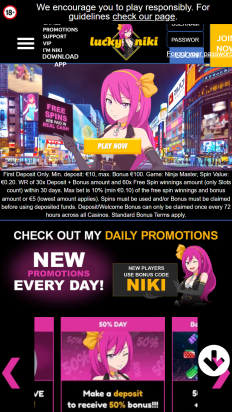 Lucky Niki Screenshot