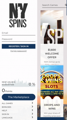 NYspins Screenshot