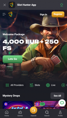 Slot Hunter Casino Screenshot