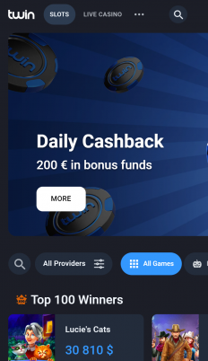 Twin Casino Screenshot