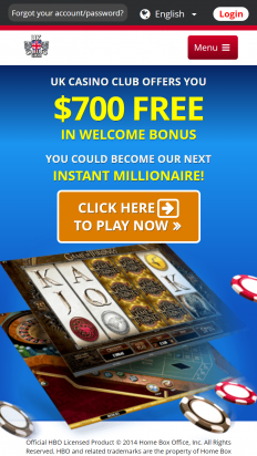 UK Casino Club Screenshot