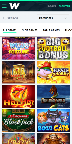 Wallacebet Screenshot