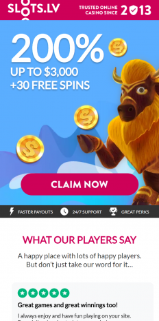 Slots.lv Screenshot