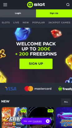Gslot Casino Screenshot