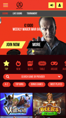 OG Casino Screenshot