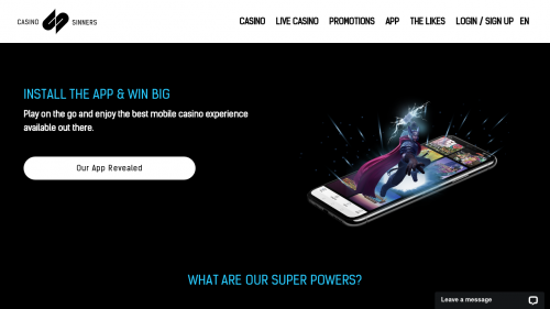 Casino Sinners Screenshot