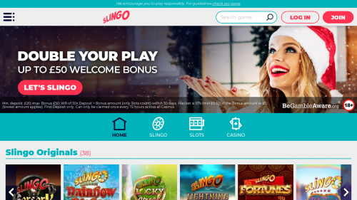 Slingo Casino Screenshot