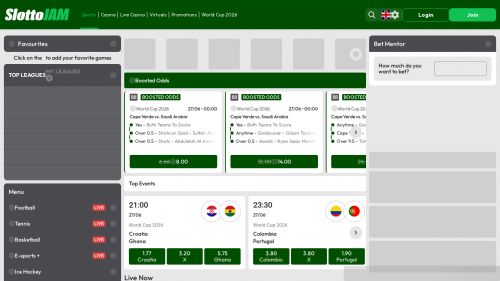 SlottoJam Casino Screenshot