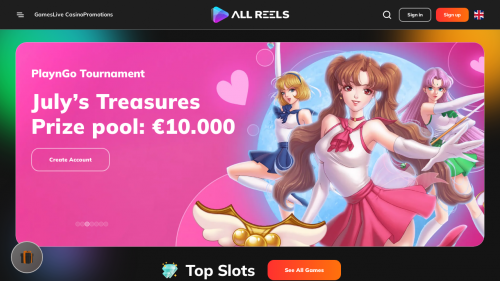 AllReels Casino Screenshot