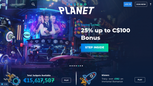 Casino Planet Screenshot