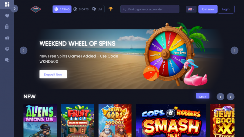 Anytime Casino Screenshot