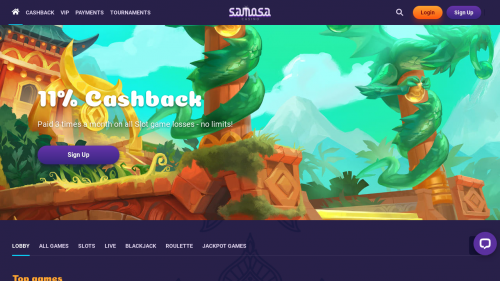 Samosa Casino Screenshot