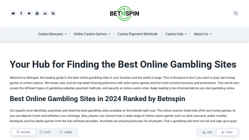 BetNSpin Screenshot