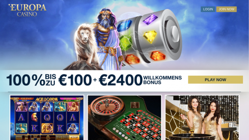 Europa Casino Screenshot