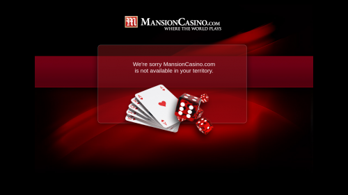MansionCasino.com Screenshot