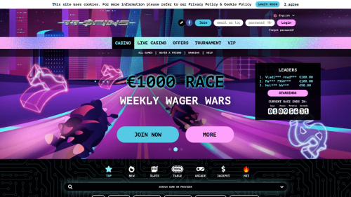 77Spins Screenshot