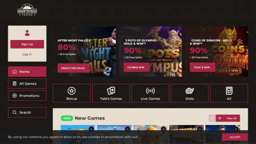OrientXpress Screenshot