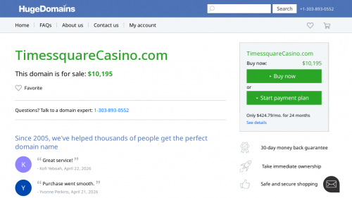 Times Square Casino Screenshot