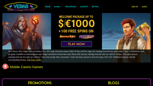 VegasMobile Screenshot