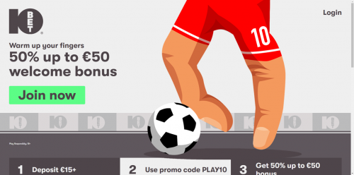 10Bet Casino Screenshot