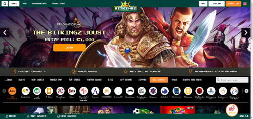Bitkingz Casino Screenshot