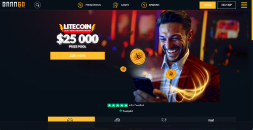 Brango Casino Screenshot