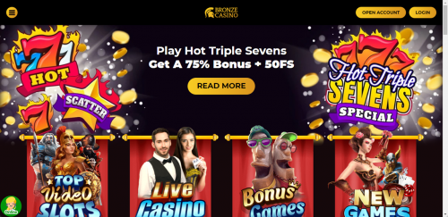 Bronze Casino Screenshot