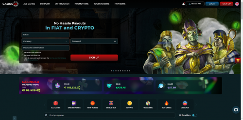 Casino4u Screenshot
