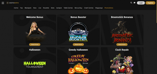 CasinoExtra Screenshot